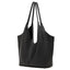 Oversized Full-Grain Leather Tote Bag Large Capacity Carryall for Travel & Everyday Use
