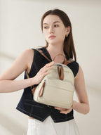 Lightweight Leather Backpack  Soft Everyday Comfort Bag for Daily Use
