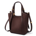Large Leather Convertible Tote Bag  Multi-Way Shoulder, Crossbody & Top Handle Bag