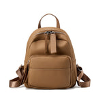 Lightweight Leather Backpack  Soft Everyday Comfort Bag for Daily Use