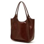 XL Full-Grain Leather Tote Bag  Oversized Shopper for Travel & Everyday Use