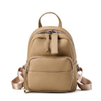 Lightweight Leather Backpack  Soft Everyday Comfort Bag for Daily Use