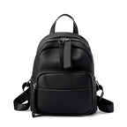 Lightweight Leather Backpack  Soft Everyday Comfort Bag for Daily Use