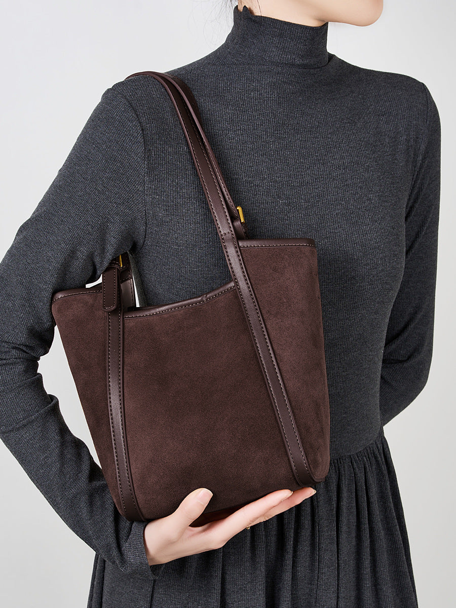 Large Leather Convertible Tote Bag  Multi-Way Shoulder, Crossbody & Top Handle Bag
